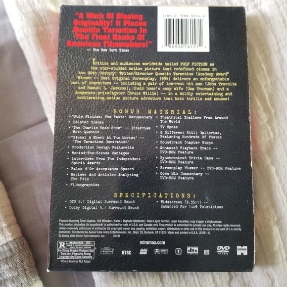 (2) Quentin Tarantino fans DVD - Picture 2 of 3